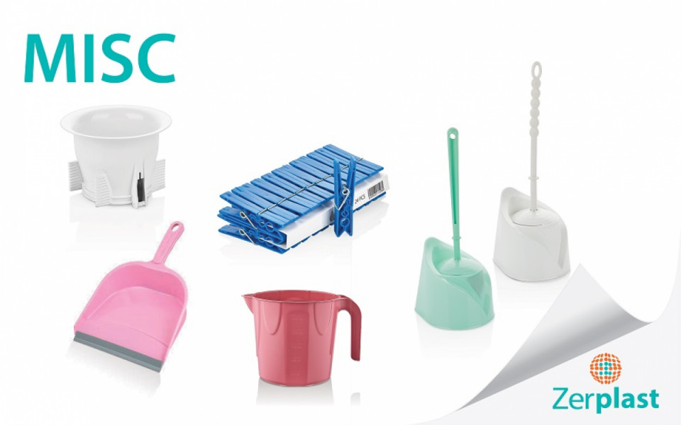 Toilet Brushes, Tankards, Clother Hangers